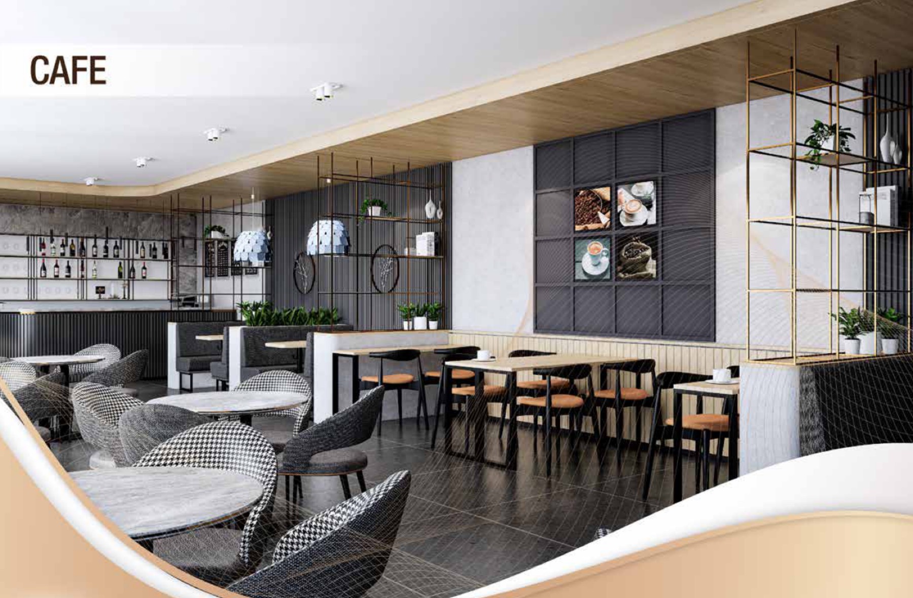 Cafeteria at Ambience Residence @ Kota Syahbandar