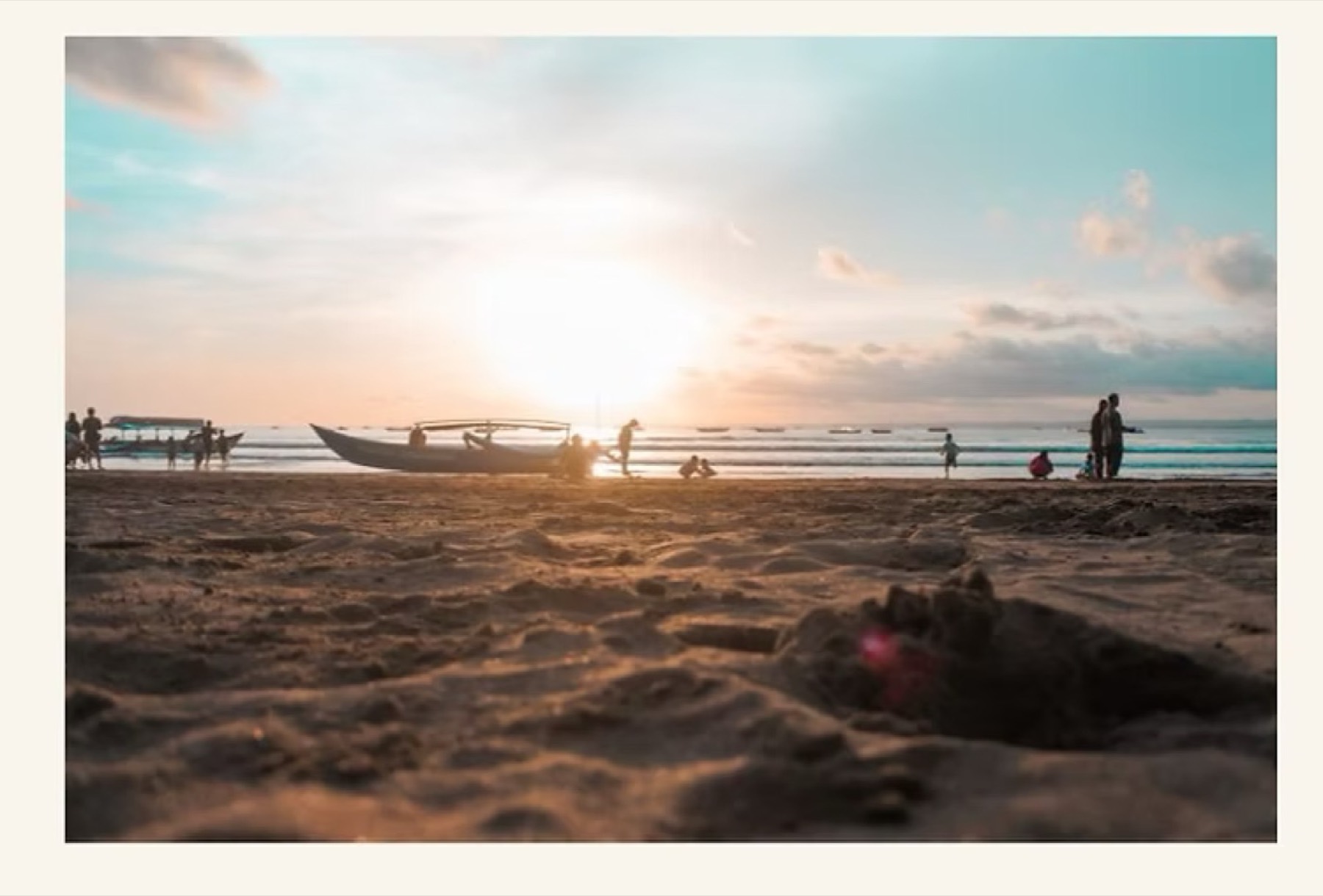 Sunset at Pantai Klebang, Melaka
