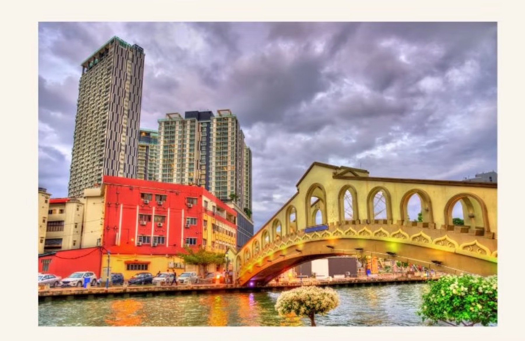 The Melaka River and city centre