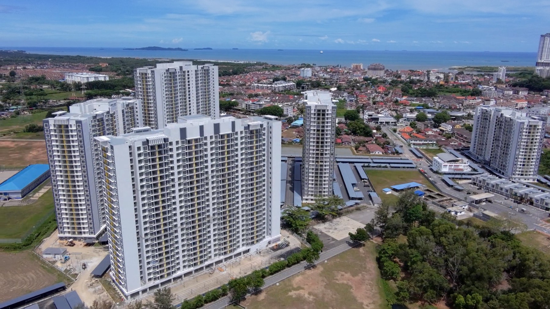 Residensi Sri Serindit tower at Bukit Serindit, Melaka
